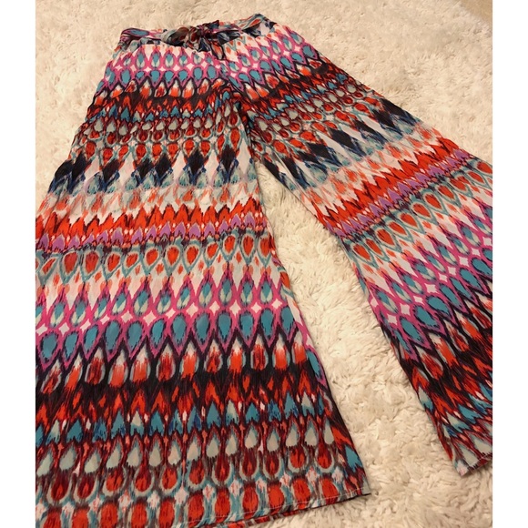 Truth NYC Pants - 🌈 Rainbow Palazzo Pants